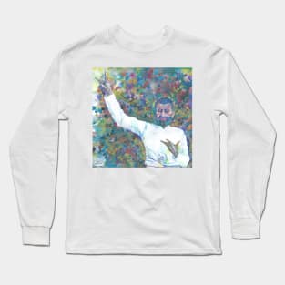 RAMAKRISHNA  watercolor portrait .4 Long Sleeve T-Shirt